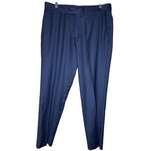 Ted Baker London Jones CT  Men's Dress Pants 100% Wool Navy Blue Size 33  33S NE